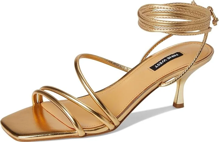 Nine West Hendy Women's Dress Sandals Gold : 7 M - Image 5