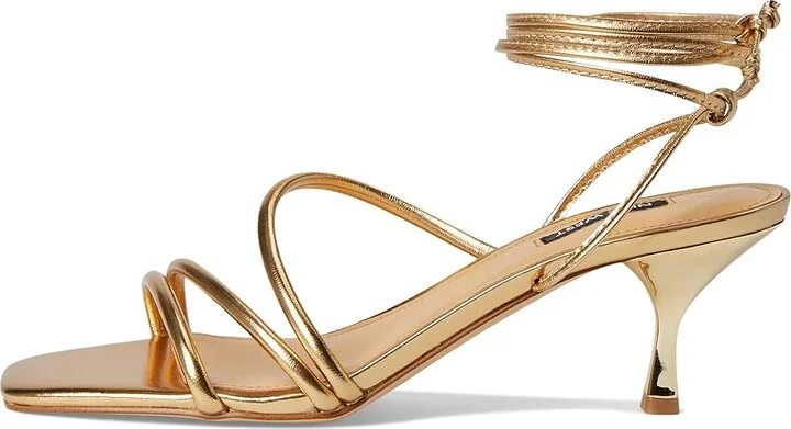 Nine West Hendy Women's Dress Sandals Gold : 7 M - Image 6