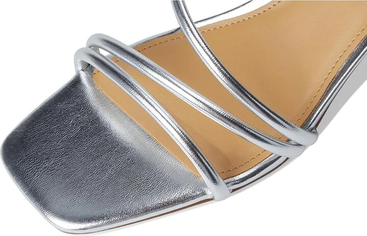 Nine West Hendy Women's Dress Sandals Silver : 10 M - Image 2