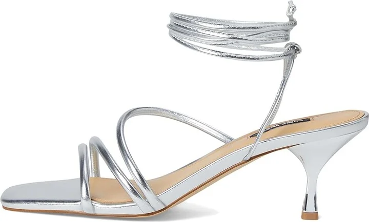 Nine West Hendy Women's Dress Sandals Silver : 10 M - Image 6