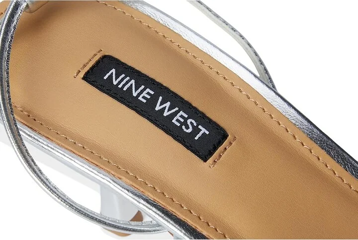 Nine West Hendy Women's Dress Sandals Silver : 10 M - Image 7