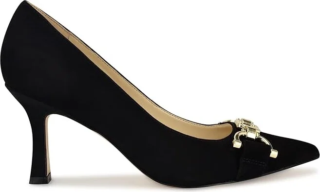 Nine West Jella High Women's Heels Black Suede : 6.5 M - Image 6
