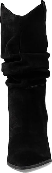 Nine West Kadon Women's Boots Black Suede : 8.5 M, Rubber/Suede - Image 2