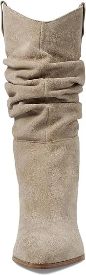Nine West Kadon Women's Boots Taupe Suede : 8 M, Rubber/Suede - Image 2