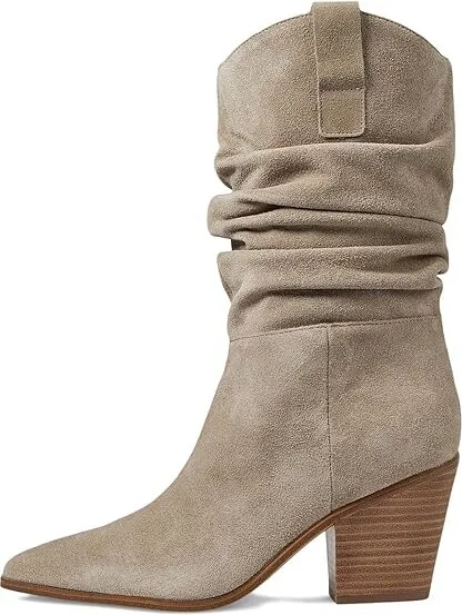 Nine West Kadon Women's Boots Taupe Suede : 8 M, Rubber/Suede - Image 5