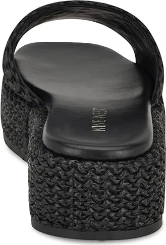Nine West Keziah Women's Sandals Black : 9 M, Rubber - Image 4