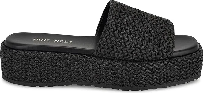 Nine West Keziah Women's Sandals Black : 9 M, Rubber - Image 5