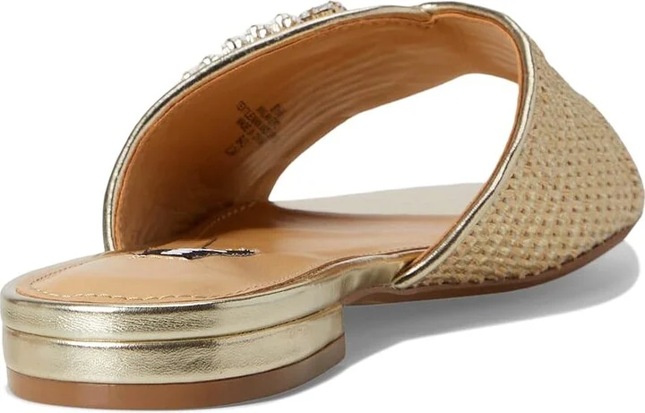 Nine West Laniey Women's Dress Sandals Gold : 7.5 M, Synthetic - Image 4