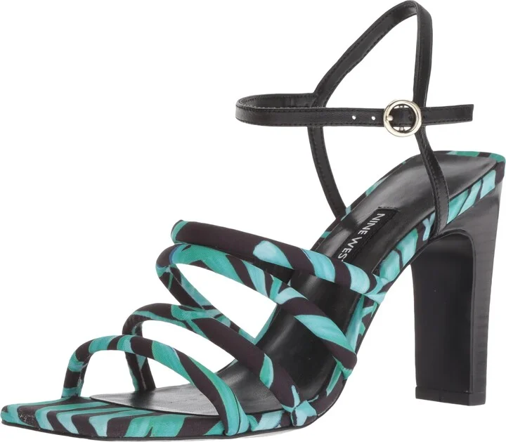 NINE WEST Laxian Black Multi Fabric 12 M