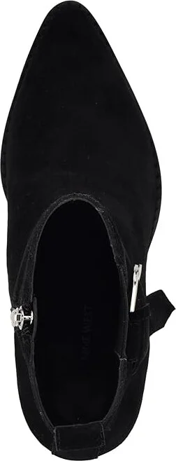 Nine West Lemone Women's Boots Black Suede : 6 M, Rubber/Suede - Image 2