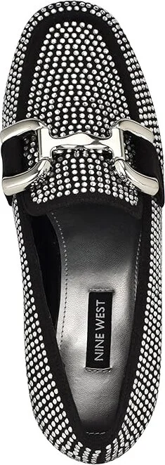 Nine West Lilmas Women's Flat Shoes Black : 7 M, Suede - Image 2
