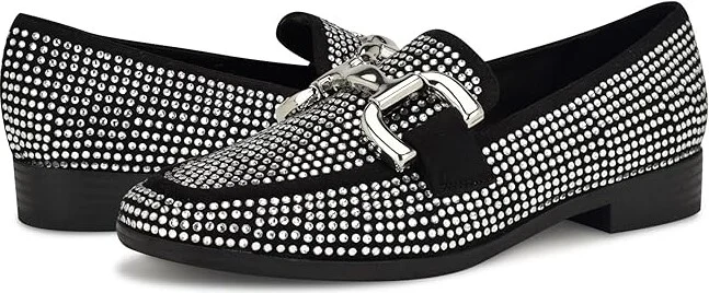 Nine West Lilmas Women's Flat Shoes Black : 7 M, Suede