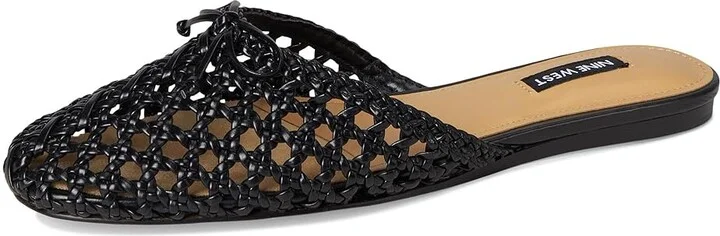Nine West Lolah Women's Flat Shoes Black : 8 M, Faux Leather - Image 5