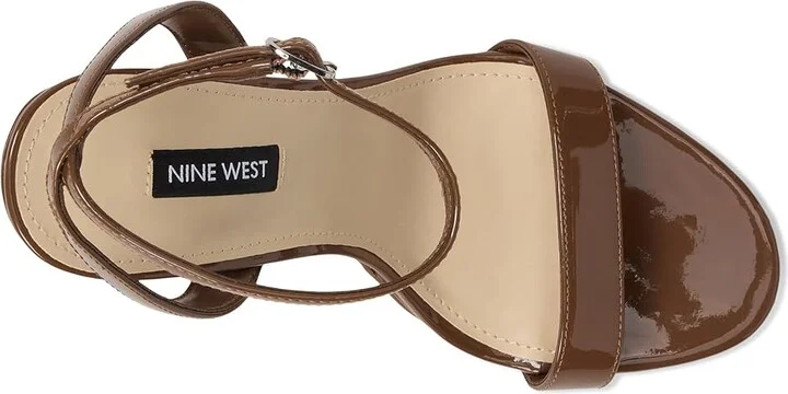 Nine West Loola Women's Sandals Maple Patent : 10 M, Leather - Image 2