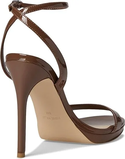 Nine West Loola Women's Sandals Maple Patent : 10 M, Leather - Image 4