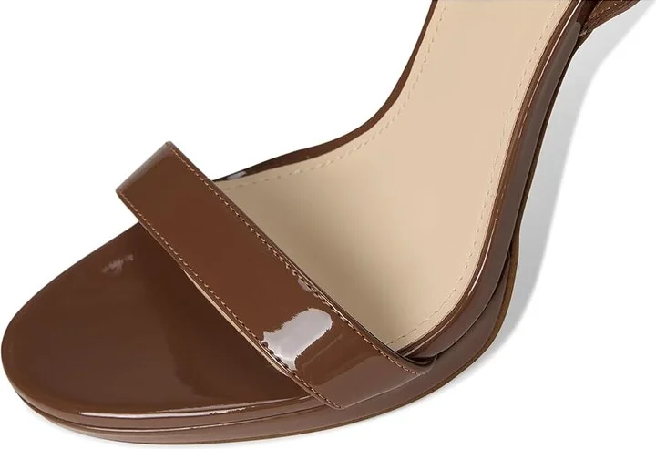 Nine West Loola Women's Sandals Maple Patent : 10 M, Leather - Image 7