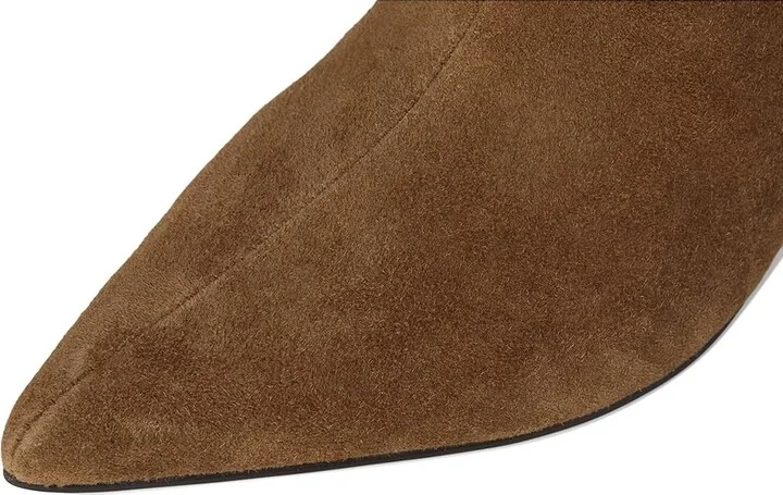 Nine West Lorthey Women's Boots Cognac Suede : 7.5 M, Suede/Synthetic - Image 2
