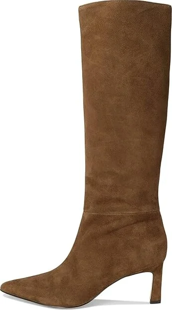 Nine West Lorthey Women's Boots Cognac Suede : 7.5 M, Suede/Synthetic - Image 6