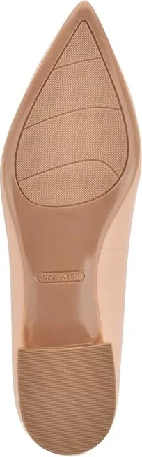 Nine West Lovlady Women's Shoes Barely Nude : 6 M, Leather - Image 3