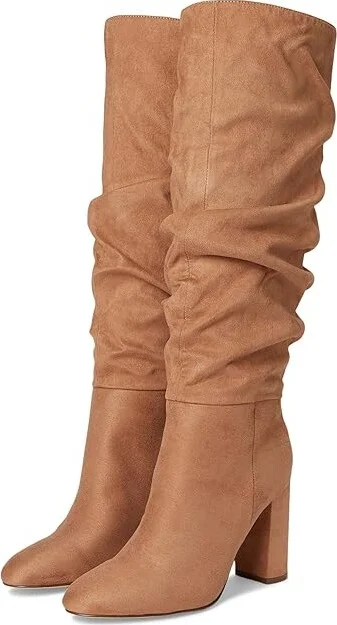 Nine West Magnett Women's Boots Cognac : 7 M, Synthetic