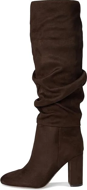 Nine West Magnett Women's Boots Dark Brown : 11 M, Synthetic - Image 6