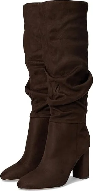 Nine West Magnett Women's Boots Dark Brown : 11 M, Synthetic