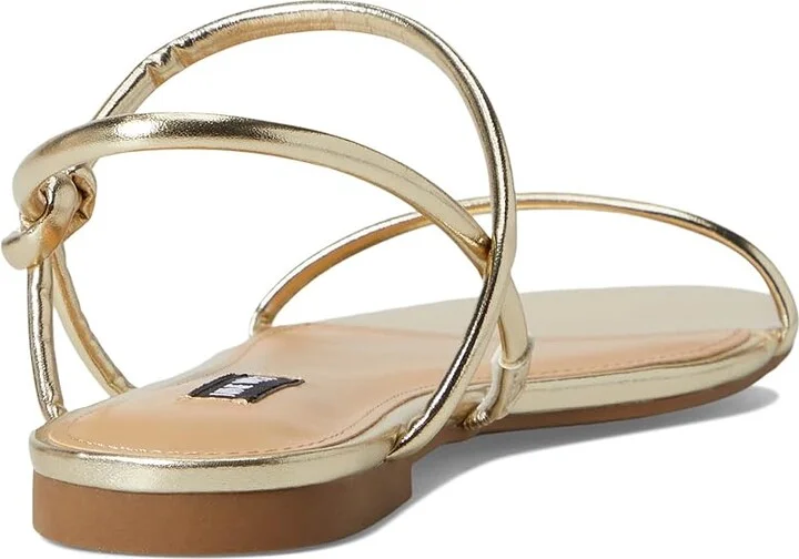 Nine West Maizy Women's Dress Sandals Gold : 9 M, Faux Leather - Image 4