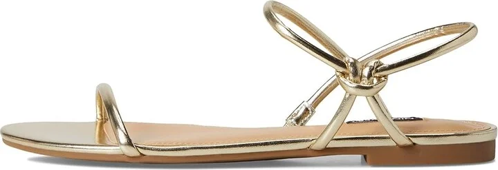 Nine West Maizy Women's Dress Sandals Gold : 9 M, Faux Leather - Image 6