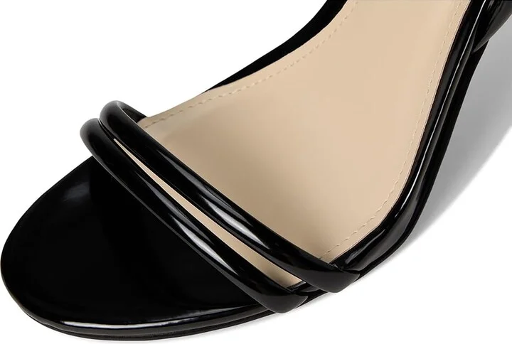 Nine West Malaya Women's Dress Sandals Black Patent : 7.5 M, Faux Leather - Image 7