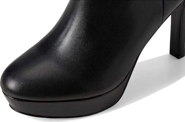 Nine West Maribu Women's Boots Black Leather : 6 M, Leather/Rubber - Image 2