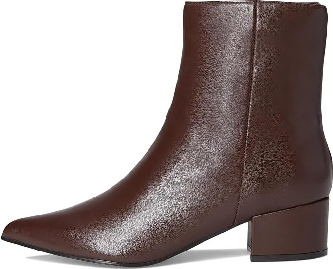 Nine West Maribu Women's Boots Dark Brown Leather : 8 M, Leather/Rubber - Image 6