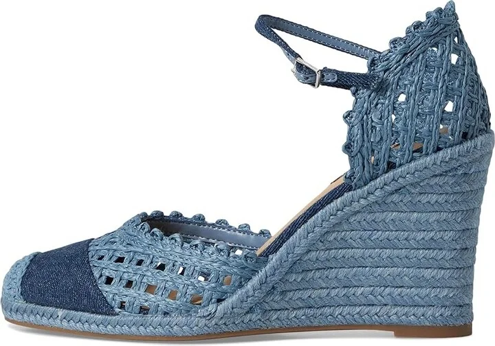 Nine West Mckinly Women's Shoes Blue Denim : 5.5 M, Synthetic - Image 6