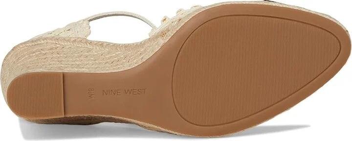Nine West Mckinly Women's Shoes Cream/Black : 10 M, Synthetic - Image 3