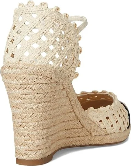 Nine West Mckinly Women's Shoes Cream/Black : 10 M, Synthetic - Image 4