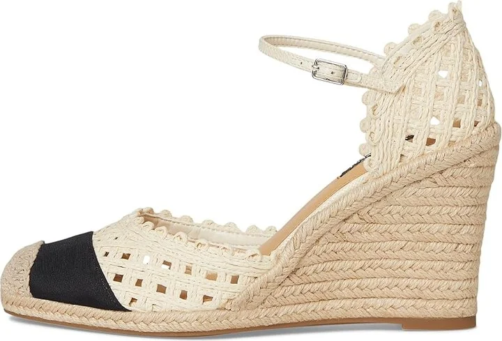 Nine West Mckinly Women's Shoes Cream/Black : 10 M, Synthetic - Image 6