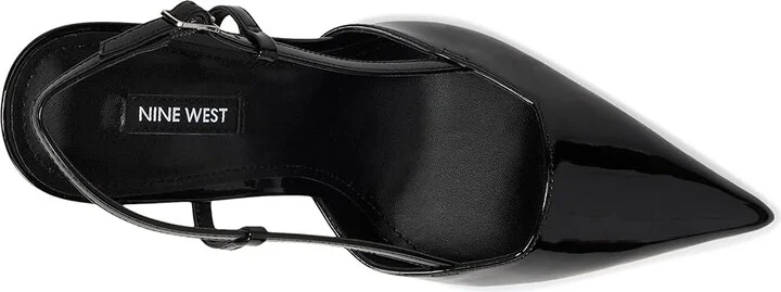 Nine West Mianda Women's Shoes Black Patent : 6.5 M, Synthetic - Image 2