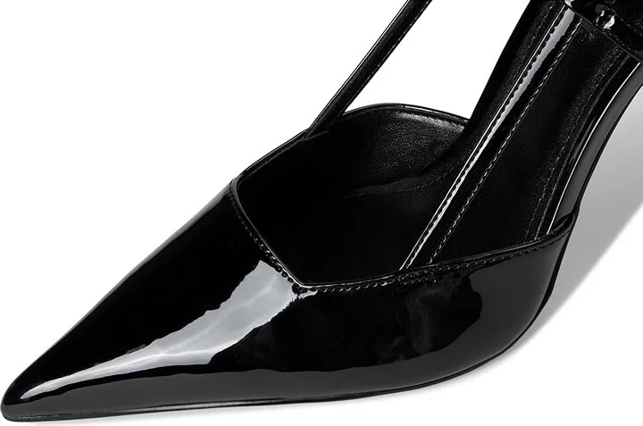 Nine West Mianda Women's Shoes Black Patent : 6.5 M, Synthetic - Image 7