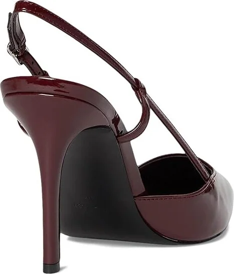 Nine West Mianda Women's Shoes Dark Red Patent : 5.5 M, Synthetic - Image 4