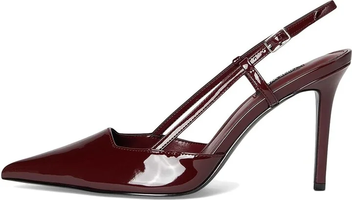 Nine West Mianda Women's Shoes Dark Red Patent : 5.5 M, Synthetic - Image 6