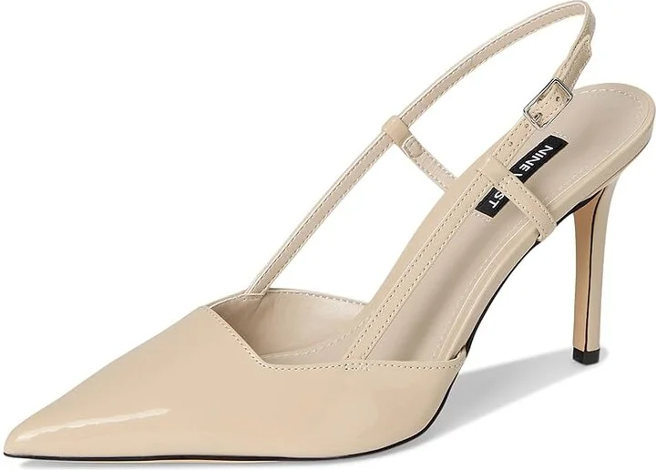 Nine West Mianda Women's Shoes Light Natural : 10 M, Synthetic - Image 5