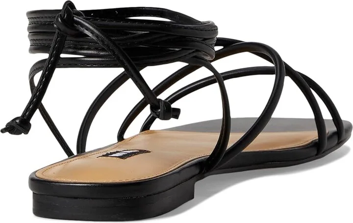 Nine West Mikila Women's Dress Sandals Black : 6 M, Faux Leather - Image 4