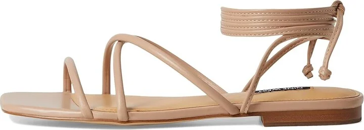 Nine West Mikila Women's Dress Sandals Light Natural : 5 M, Faux Leather - Image 6
