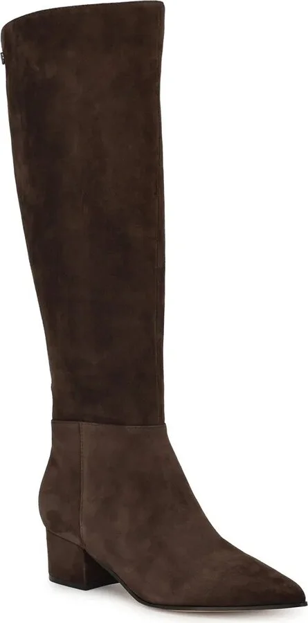Dark Brown Suede