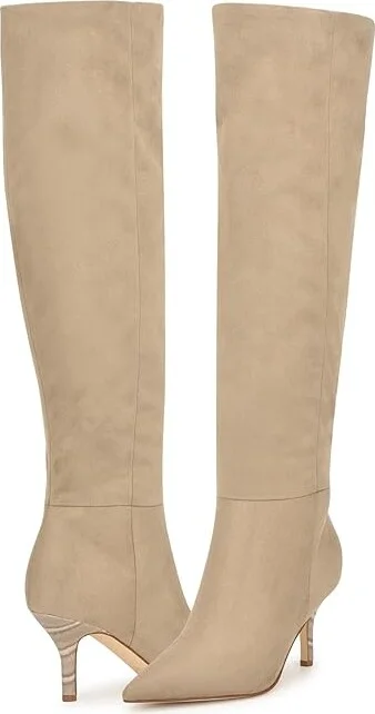 Nine West Myfin Women's Boots Taupe : 6 M, Synthetic