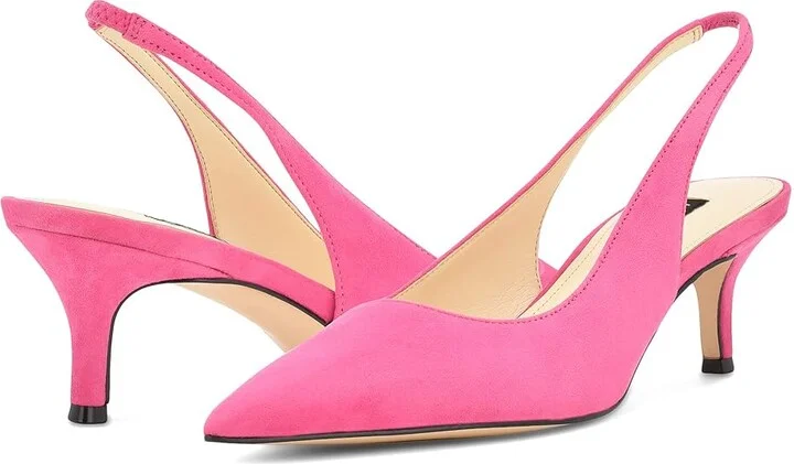 Nine West Nataly Women's Shoes Magenta Suede 1 : 5.5 M