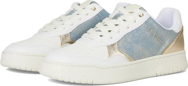 White,blue,gold