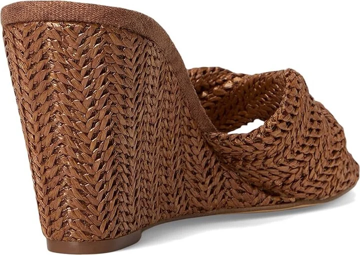 Nine West Nikhil Women's Wedge Shoes Medium Brown : 8.5 M, Synthetic - Image 4