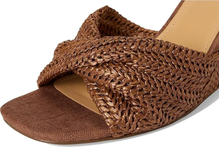 Nine West Nikhil Women's Wedge Shoes Medium Brown : 8.5 M, Synthetic - Image 7