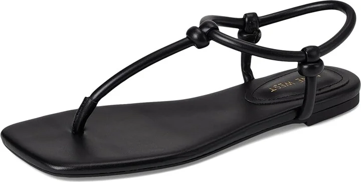 Nine West Nortny Women's Dress Sandals Black : 10.5 M, Faux Leather - Image 5