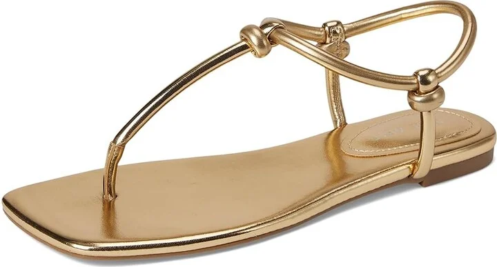 Nine West Nortny Women's Dress Sandals Gold : 9.5 M, Faux Leather - Image 5
